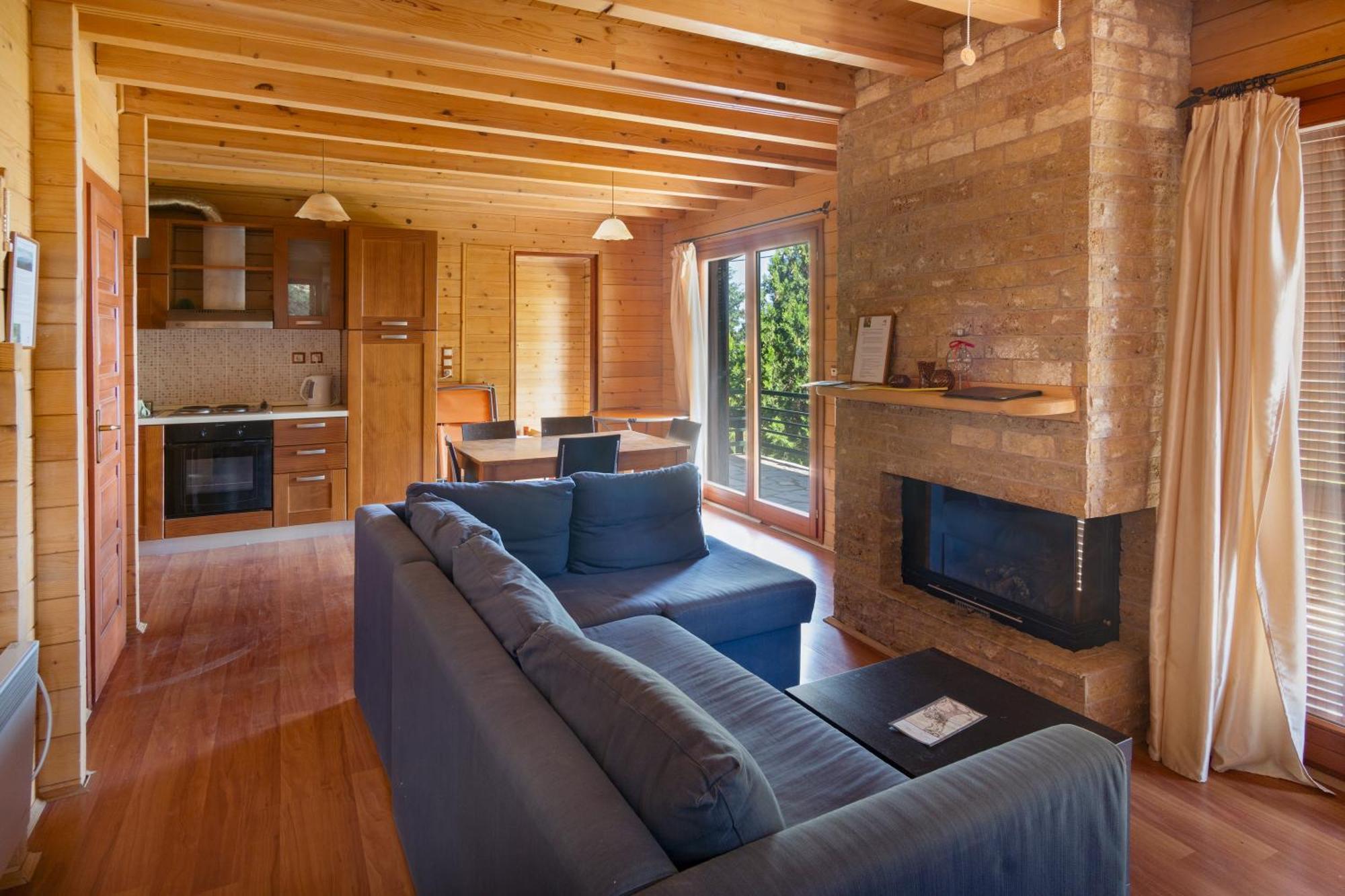 Molos  Zeus-Village Οικισμός Φινλανδικών Chalet Με Πισίνες & Γυμναστήριο מראה חיצוני תמונה