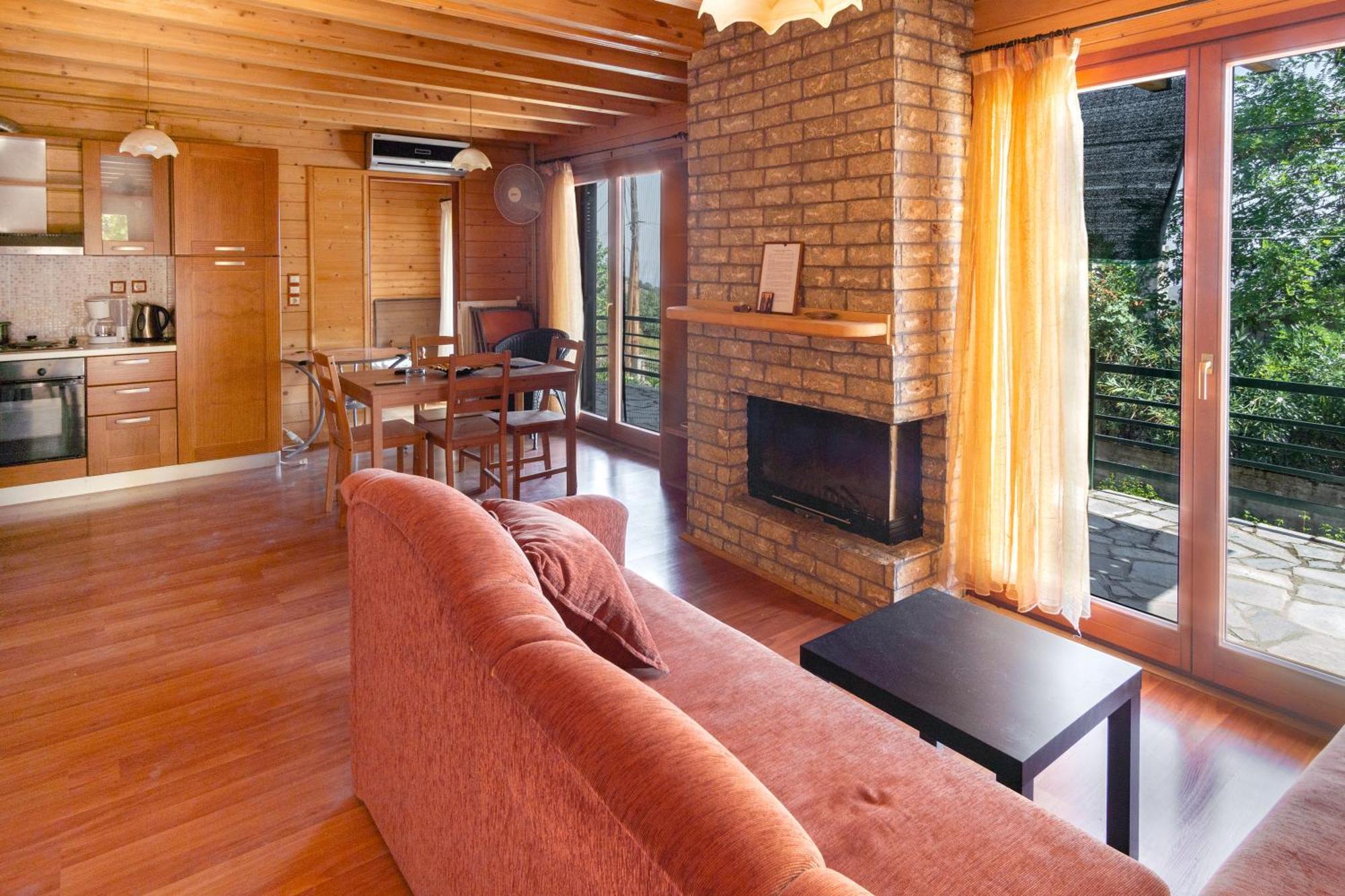 Molos  Zeus-Village Οικισμός Φινλανδικών Chalet Με Πισίνες & Γυμναστήριο מראה חיצוני תמונה